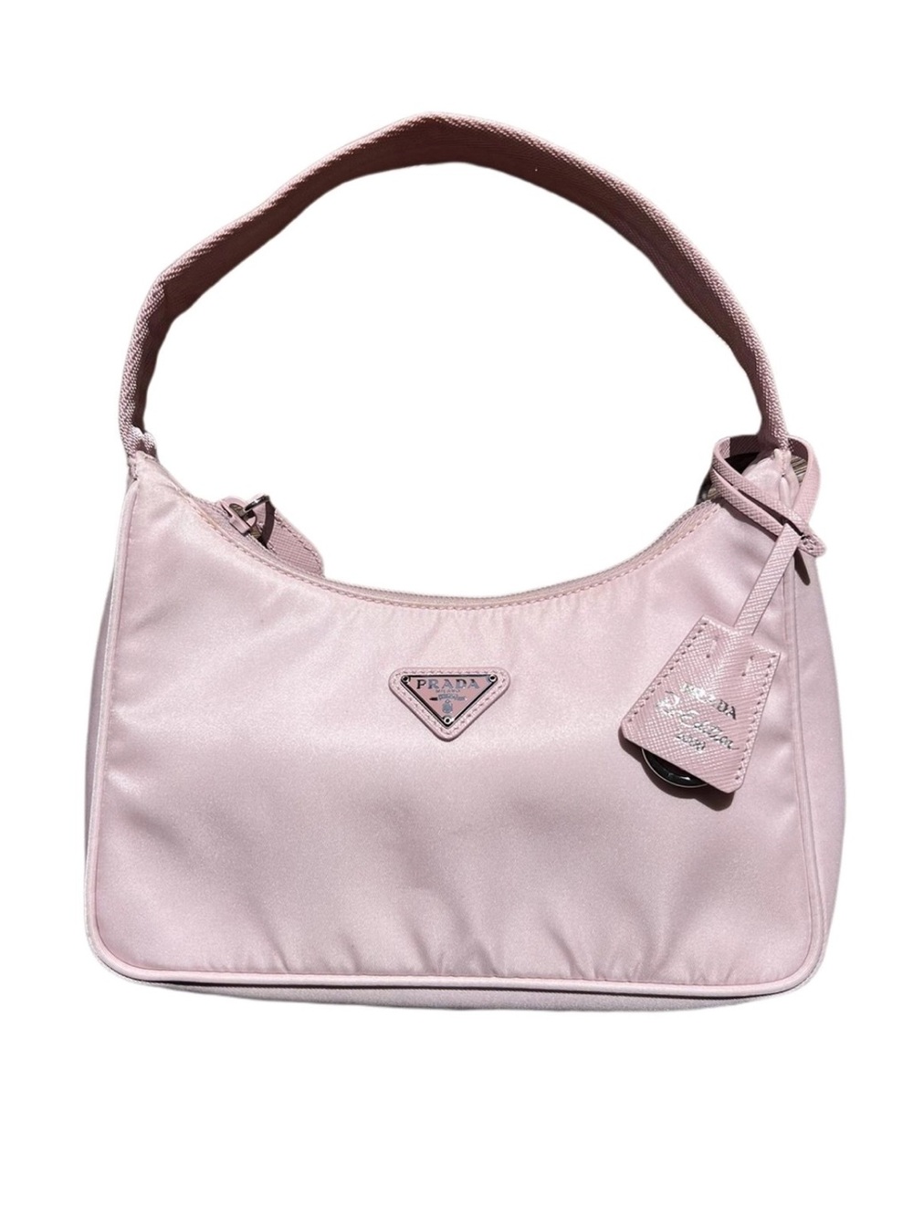 Prada Pink Re-Edition 2000 Nylon Shoulder Bag